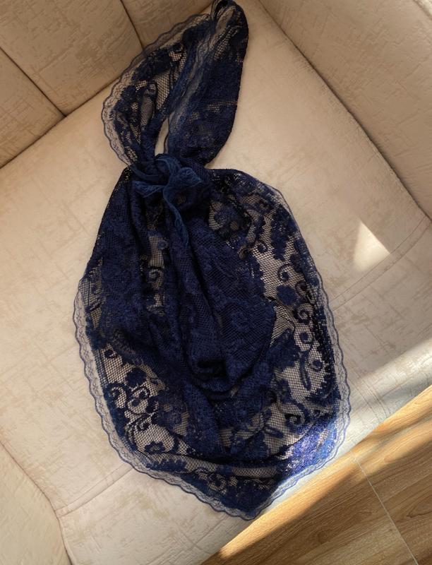 مینی اسکارف سه گوش نخ کارکا اعلا 