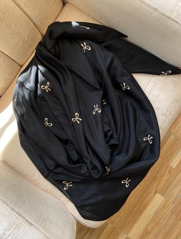 روسری مشکی ژان ژان پاپیون ۱۴۰