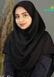 مقنعه بروجرد اعلا سرمه ای/مشکی قد۹۰/۱۰۰