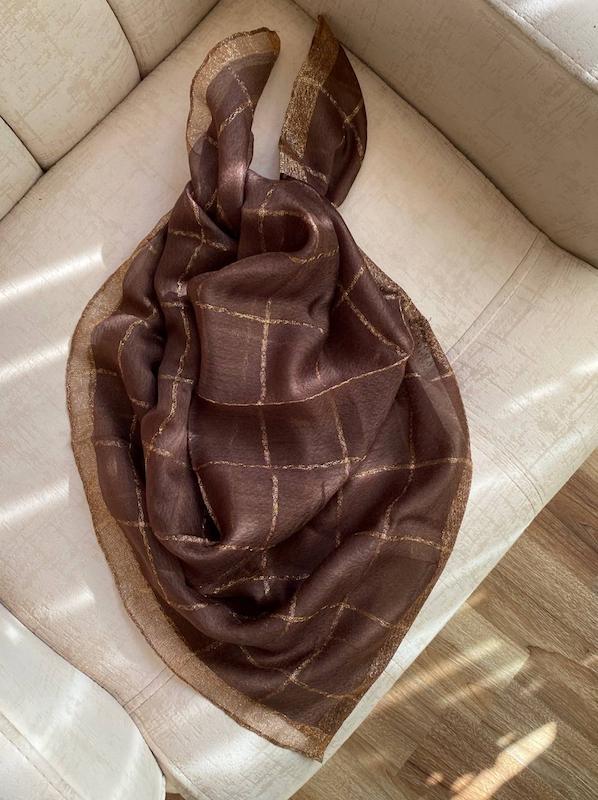 روسری ابریشم وارداتی۱۰۱۷