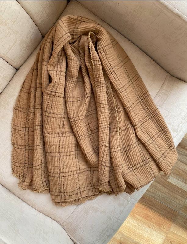 شال چهارخونه برشکا وارداتی