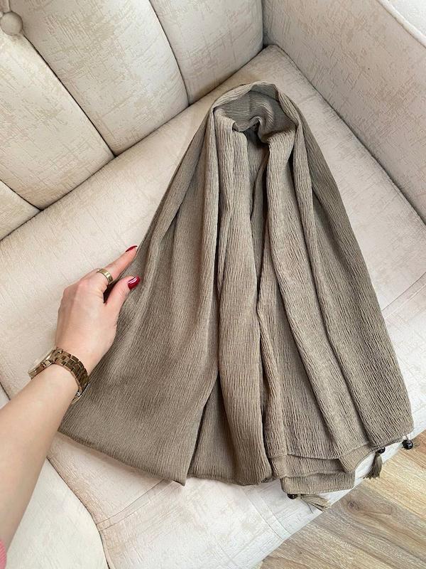 شال برشکا اعلا نسکافه ای