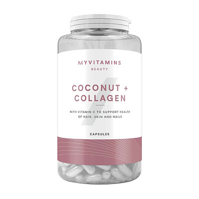 کپسول کوکونات کلاژن مای ویتامینز 180 عددی MyVitamins Coconut & Collagen Capsules