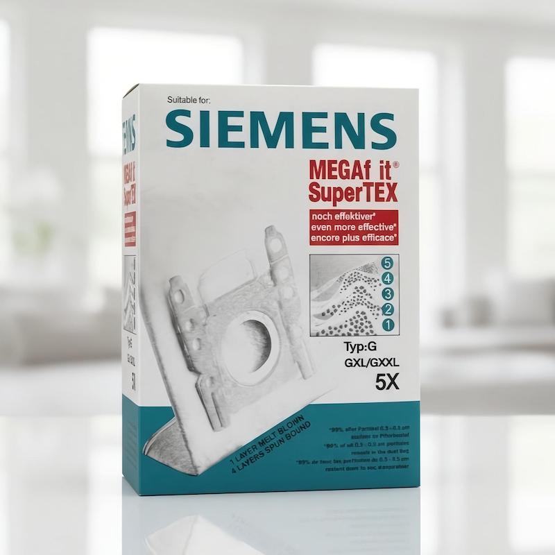 پاکت یکبار مصرف جاروبرقی زیمنس تایپ جی (Simense Typ G)
