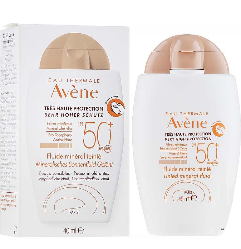 ضدآفتاب فلویید رنگی avene /فولسایز