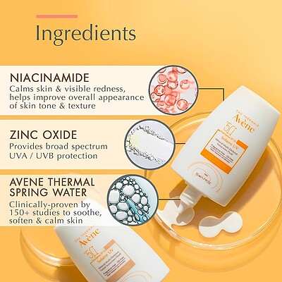 ضد آفتاب فلویید بی رنگ avene /فولسایز