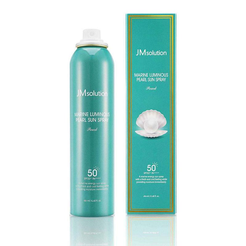 اسپری ضدآفتاب و آبرسان مروارید jm solution /حجم۱۸۰میل