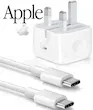 آداپتور شارژر اصلی اپل 20 وات USB-C سه پین | پارت نامبر BA+به همراه کابل