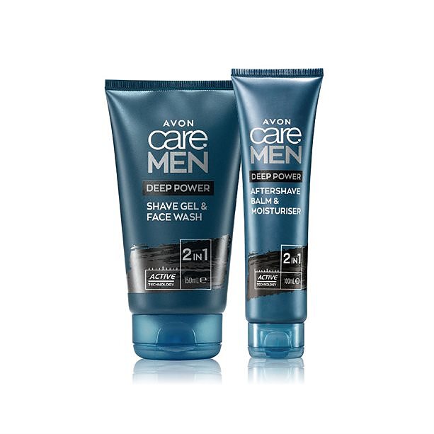 ژل اصلاح و فیس واش ذغال آوون  Avon Care