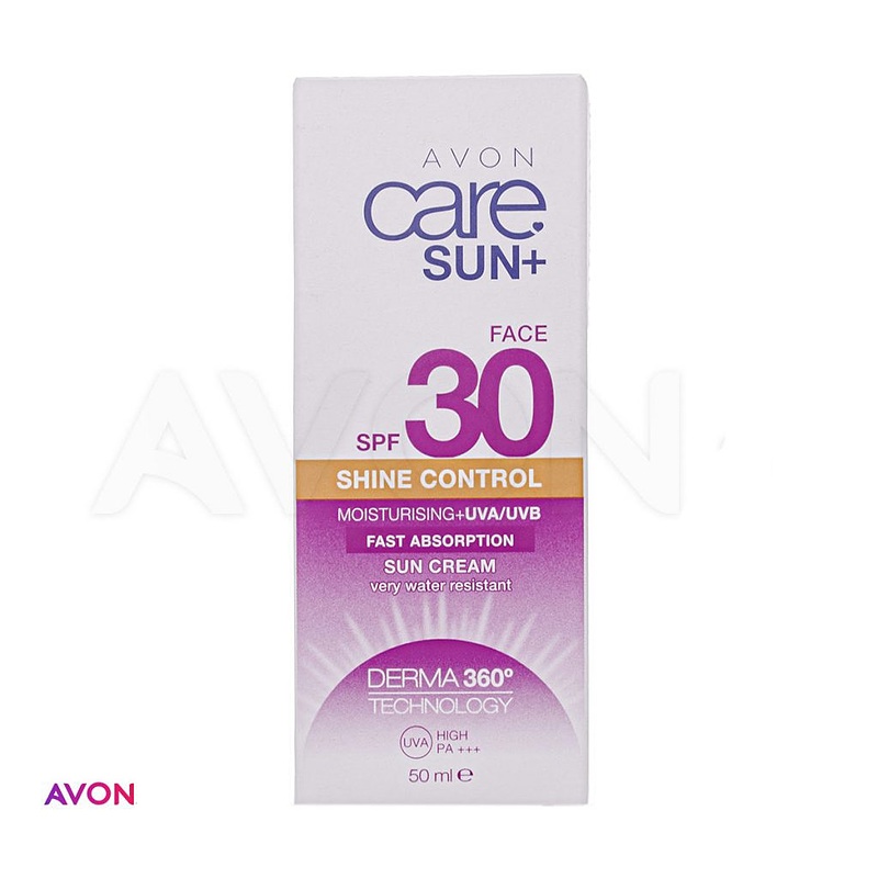 کرم ضد آفتاب بی رنگ آون فاقد چربی SPF30 مدل Shine Control