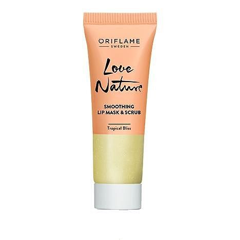 ماسک و اسکراب لب لاونیچر اوریفلیم LOVE NATURE Lip Mask Oriflame