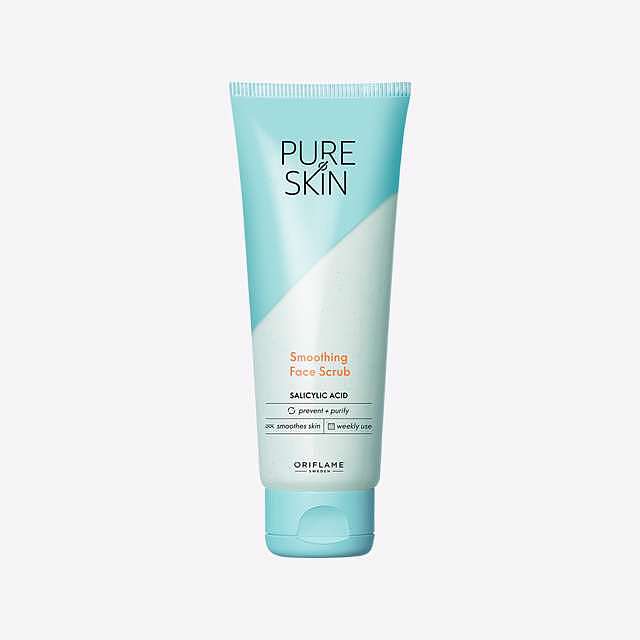 اسکراب صورت تسکین دهنده پیور اسکین اوریفلیم Oriflame PURE SKIN Smoothing Face Scrub