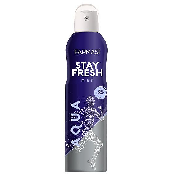 اسپری دئودورانت مردانه Stay Fresh Aqua فارماسی 