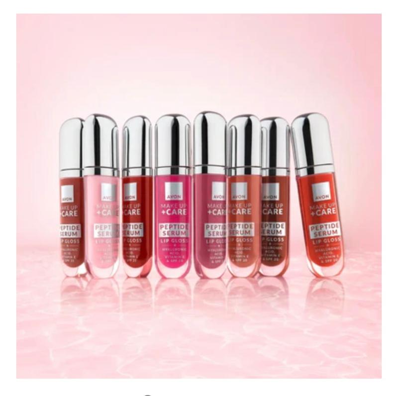 لیپ گلس جدید سرمی + مراقبتی پپتیدی Avon