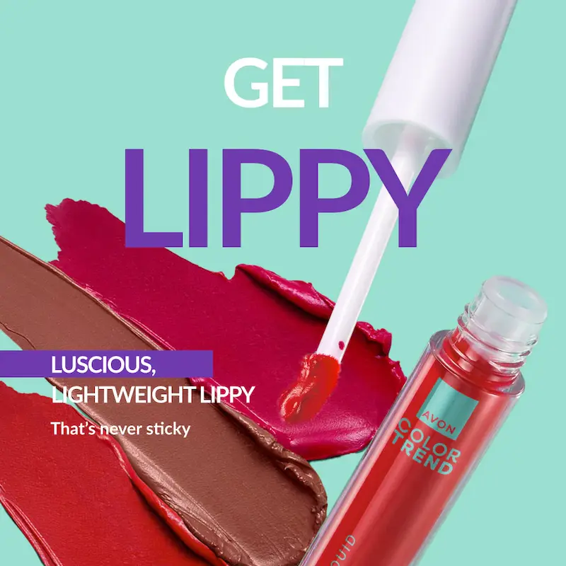 رژ لب مایع مات کالرترند AVON