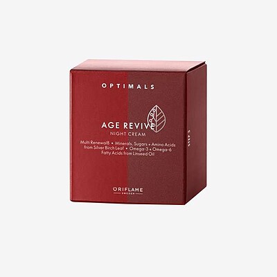 کرم شب ضد پیری محافظ اپتیمالز اوریفلیم   Optimals Night Cream Oriflame