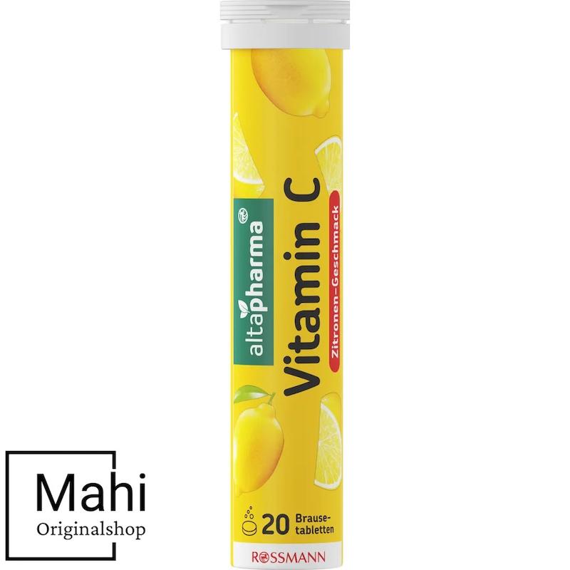 قرص جوشان ویتامین C آلتافارما مدل Vitamin C Effervescent Tablets