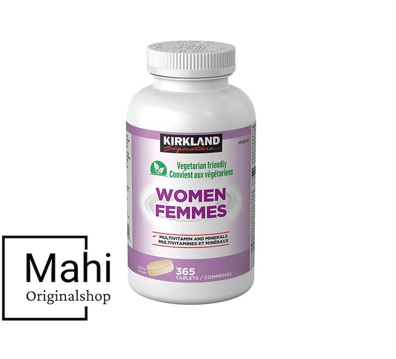 مولتی‌ویتامین و مینرال بانوان بالای ۵۰ سال کِرکلند سیگنچر مدل Women 50+ Multivitamin