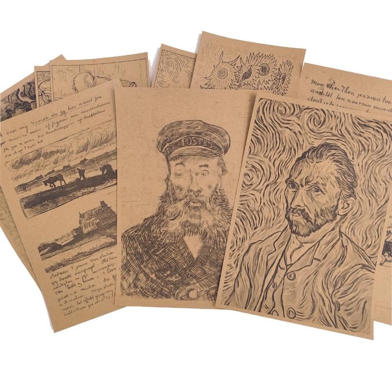 پوستر کرافت ونسان ونگوک مجموعه ۱۰ عددی