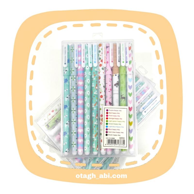 روان نویس ۱۰ رنگ هپی دی