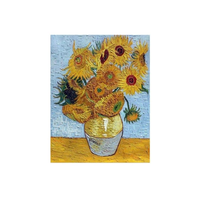 پوستر طرح گل های آفتابگردان ونگوک