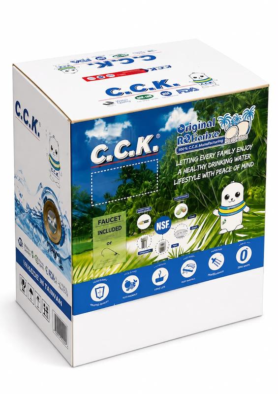 تصفیه آب خانگی ۷ مرحله برند  c.c.k تایوان