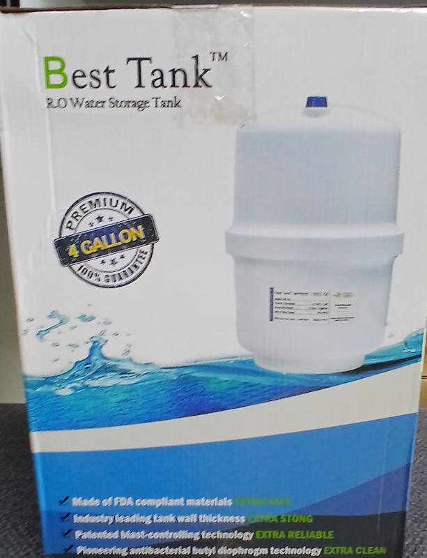 مخزن ۴ گالن  تصفیه آب خانگی برند best tank وارداتی 