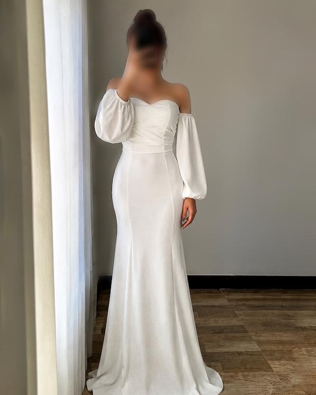 ماکسی سفید فرمالیته