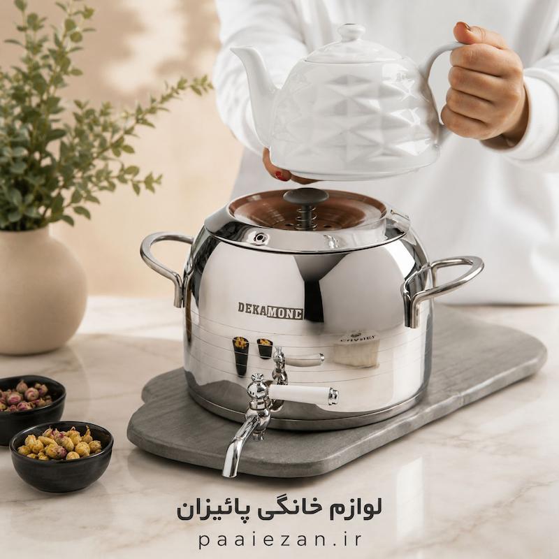 کتری و قوری دکاموند براق 6043