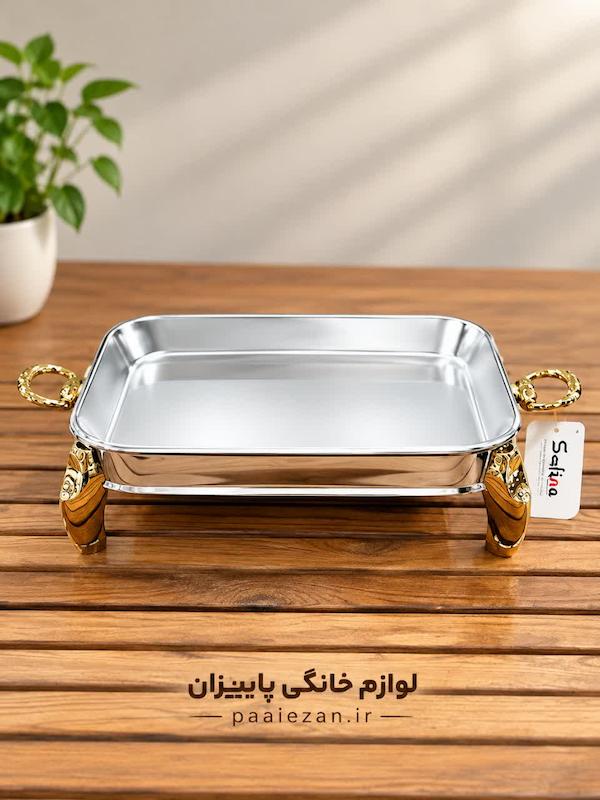 سوفله برنج و کباب پافیلی طلایی 95617