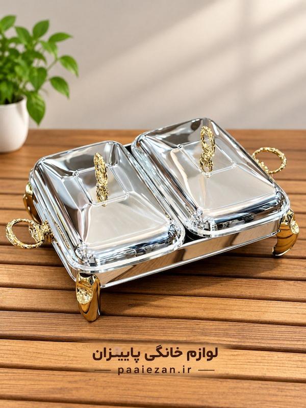 سوفله دوقلو مدل پافیلی طلایی 95616
