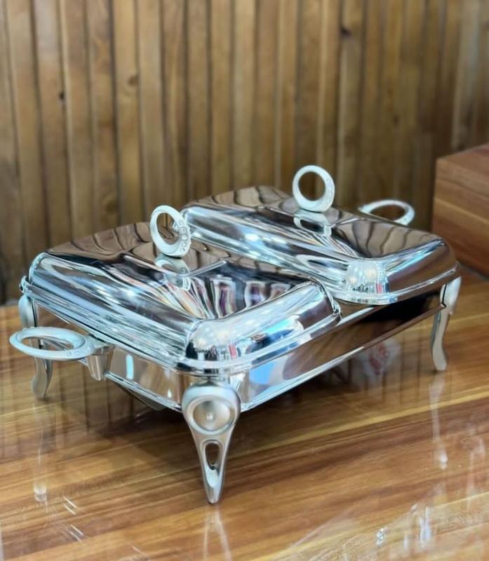 سوفله دوقلو مدل نگین استیل 93516