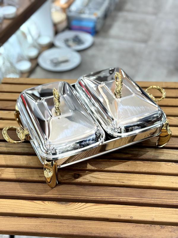 سوفله دوقلو مدل پافیلی طلایی 95616