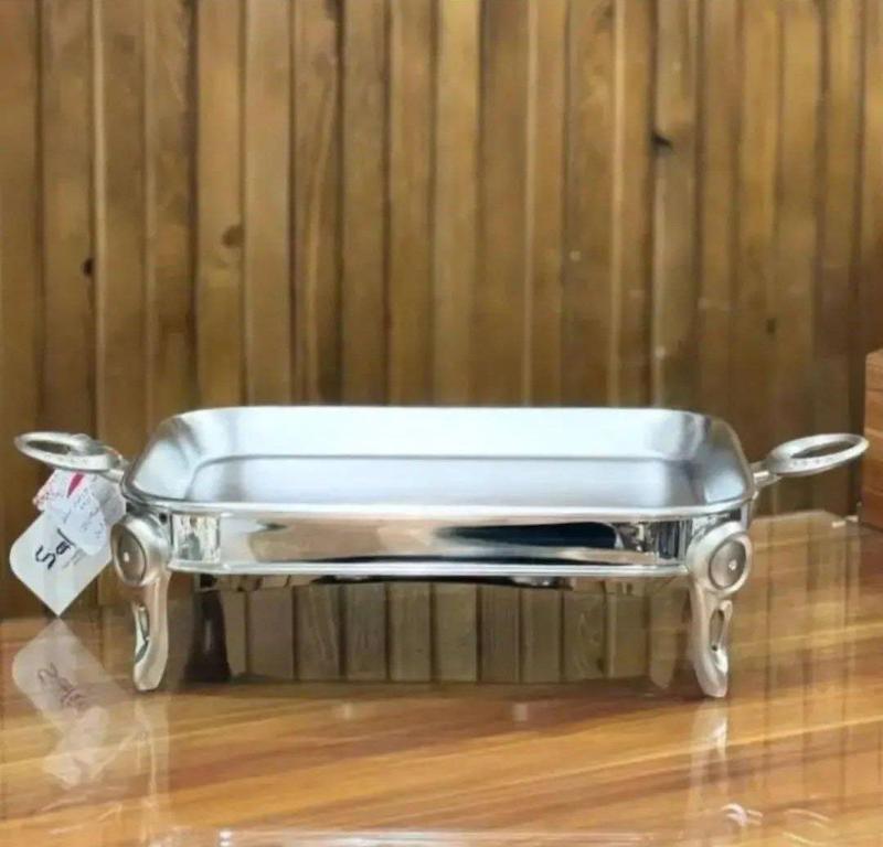 سوفله برنج و کباب نگین استیل 93517