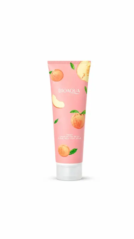 نمک بدن بیواکوا مدل Peach Hexapeptide با رایحه هلو