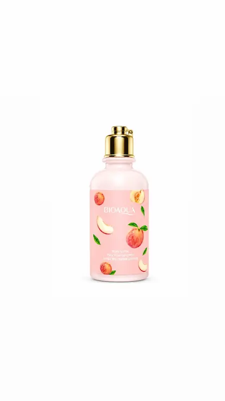 لوسیون بدن بیوآکوا مدل Peach Hexapeptide با رایحه هلو