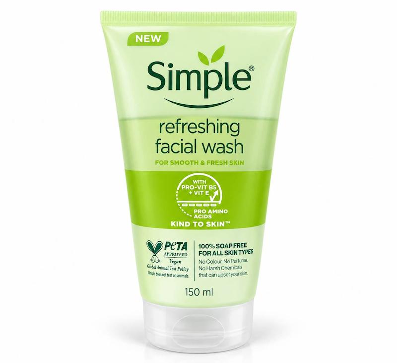 ژل شستشوی صورت سیمپل مدل Refreshing(پوست چرب)
