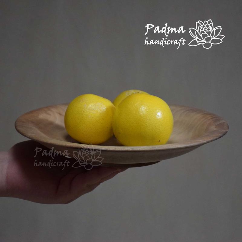 بشقاب گود چوبی