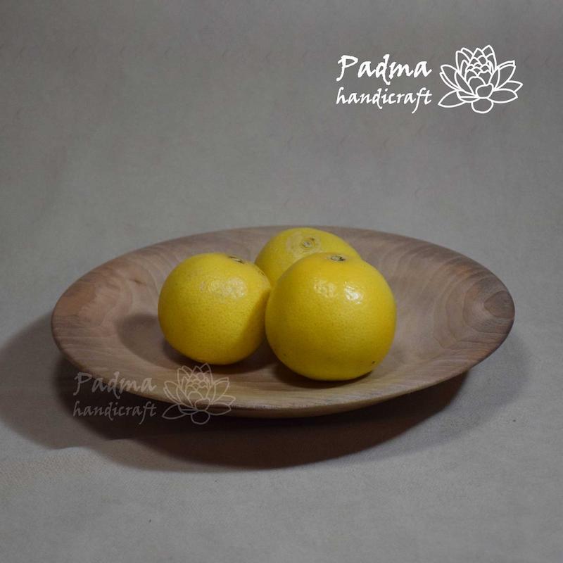 بشقاب گود چوبی