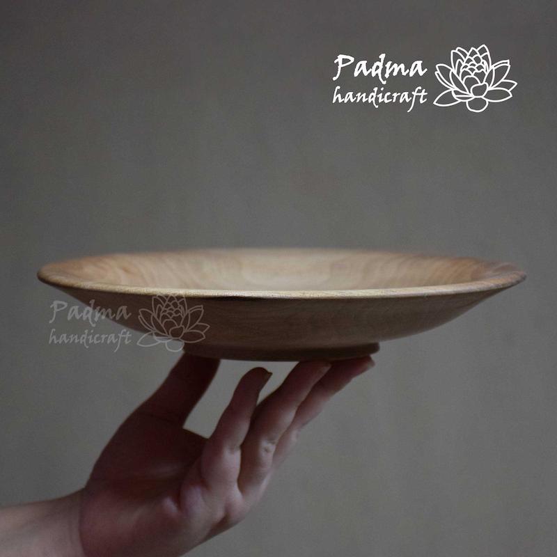 بشقاب گود چوبی