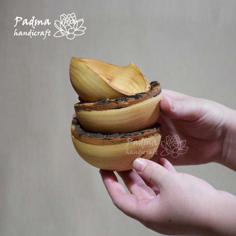 مجموعه پیاله لبه پوستی