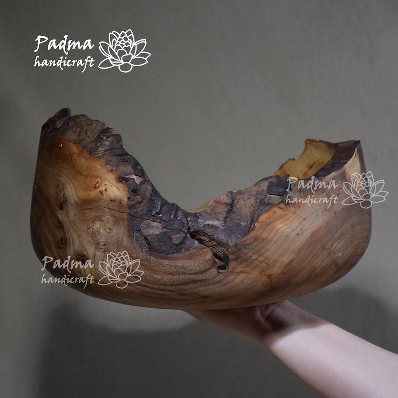 کاسه لبه پوستی بزرگ میوه