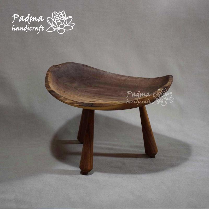 دیس چوبی پایه دار