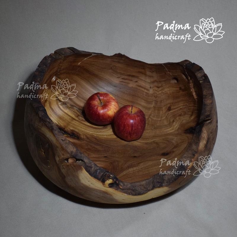 کاسه لبه پوستی بزرگ میوه