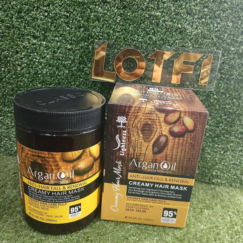 ماسک مو آرگان اویل حجم ۱۰۰۰ میلی لیتر فاقد سولفات