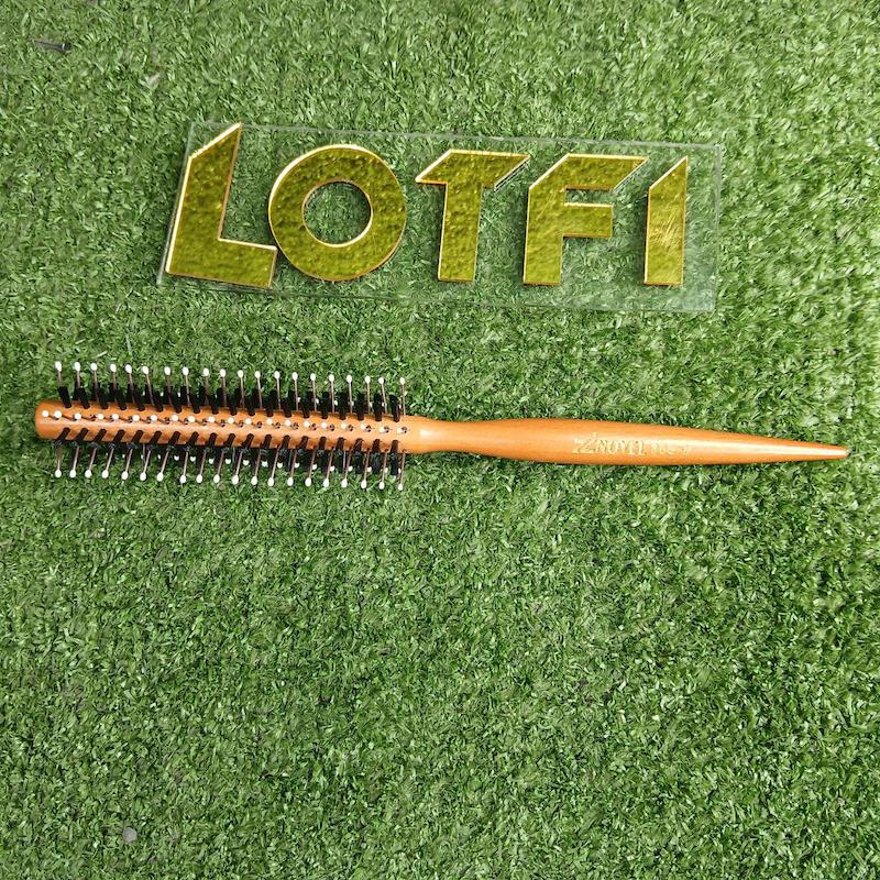 برس مو پیچ چوبی زینوول سایز 2 نسوز 