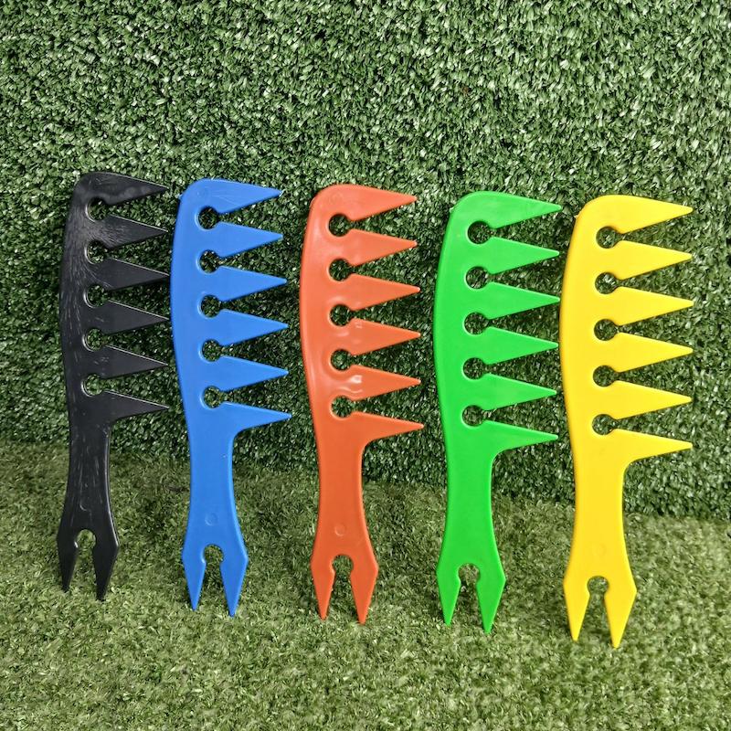 شانه حالت (زرد-مشکی-قرمز-سبز-ابی)