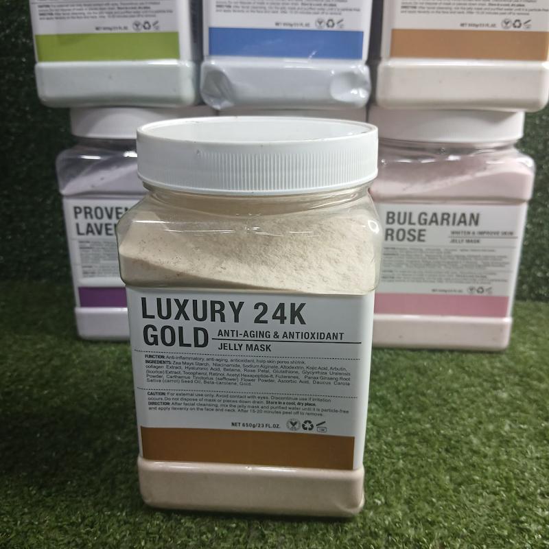 ماسک طلا۲۴عیار لاکچری ماسک هیدروژلی Hydrogel mask