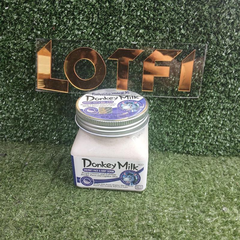 اسکراب شیر الاغ 