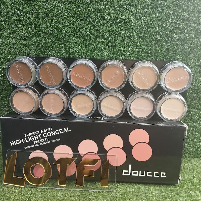 پالت گریم اصلی دوسه 12 رنگ doucce